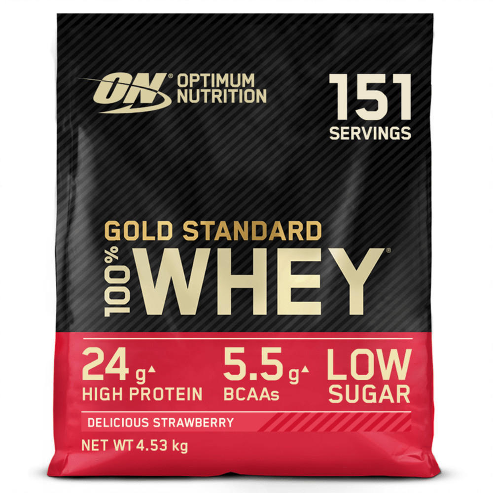 ON - Gold Standard 100% Whey | Delicious strawberry 10Lbs