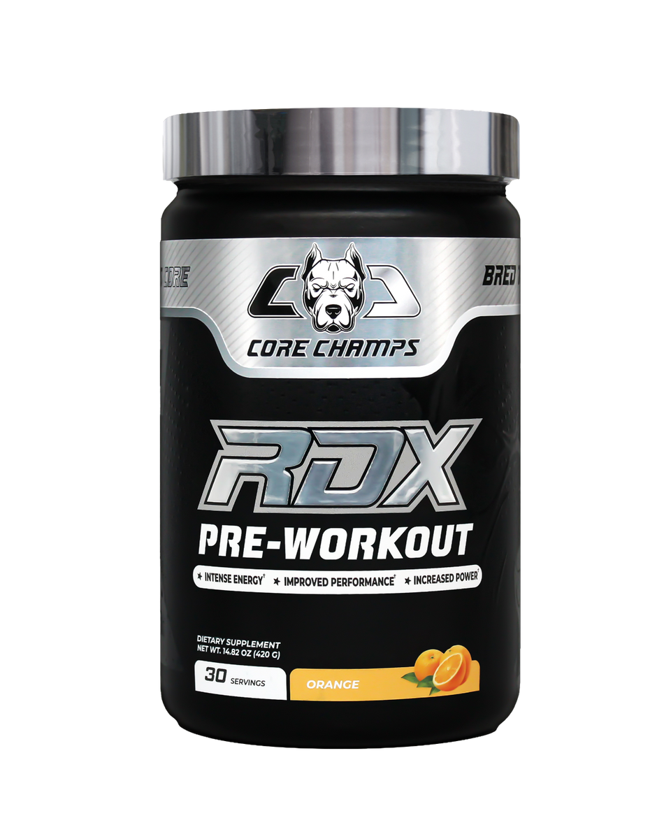 CORE CHAMPS - RDX Pre- Workout  | Orange 420 Grams